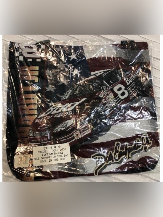 Nascar Other - 🔴 Vintage & New - Dale Earnhart Jr #8 NASCAR Tote Bag - Collectible - Rare